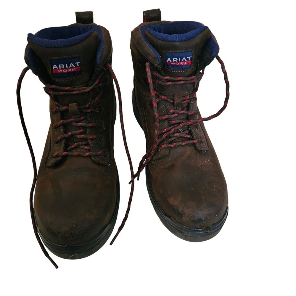 Ariat Turbo 6" USA Assembled Waterproof Composite Carbon Toe Work Boot Size 11EE - Picture 2 of 16